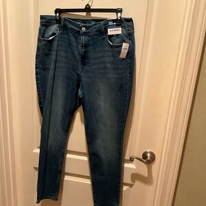 Old Navy Women's Dark Blue Skinny Jeans